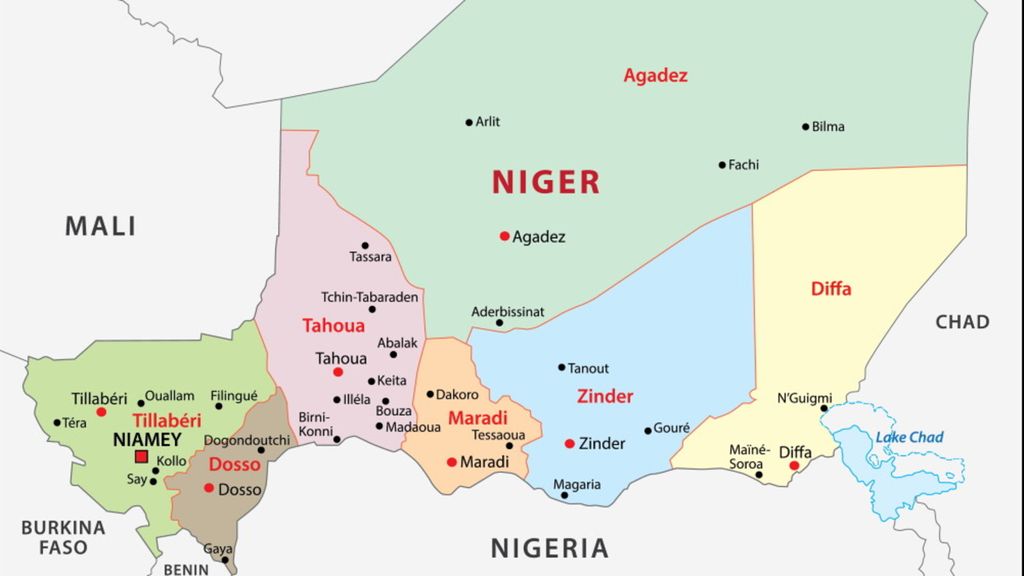 Régions du Niger