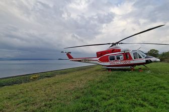 Le ricerche del militare disperso nel Lago di Bolsena