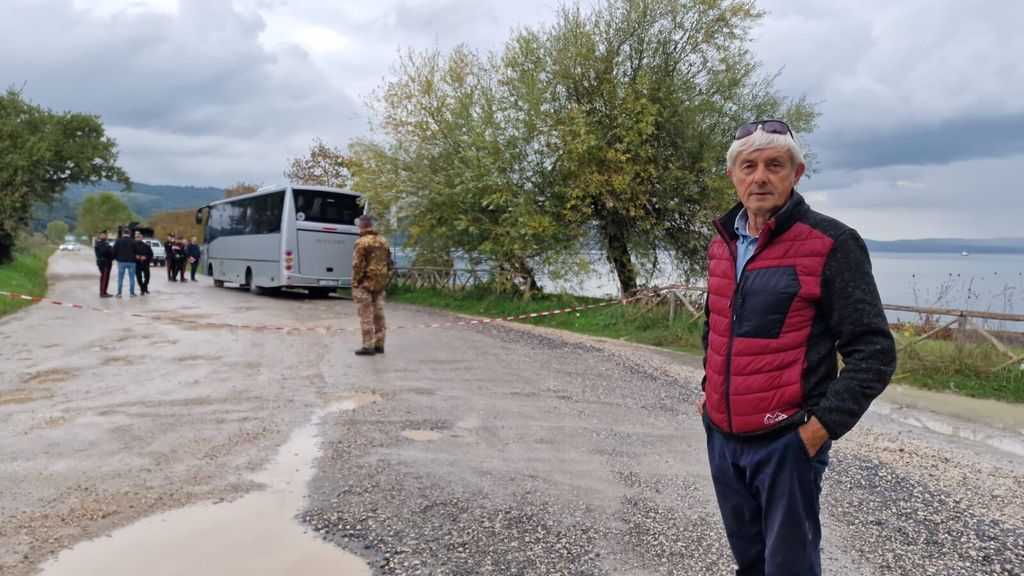 Le ricerche del militare disperso nel Lago di Bolsena