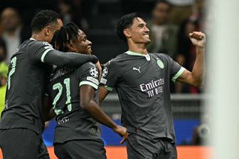 calcio champions league prima vittoria del milan bruges