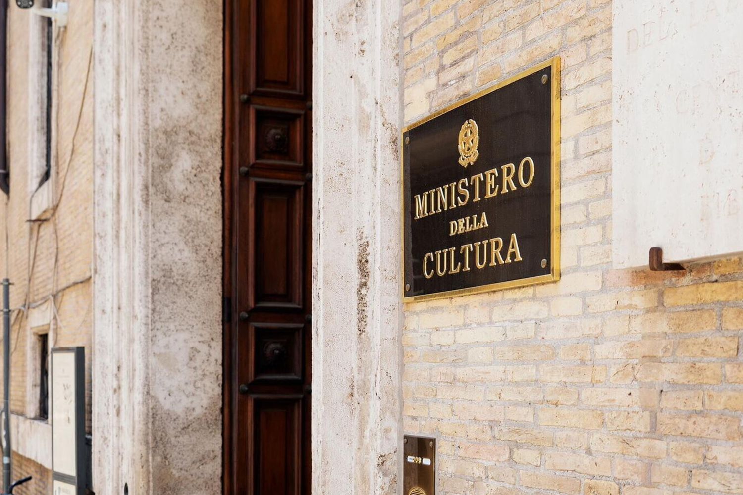 Il ministero della Cultura