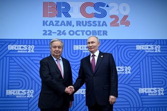 ucraina incontro putin guterres a kazan