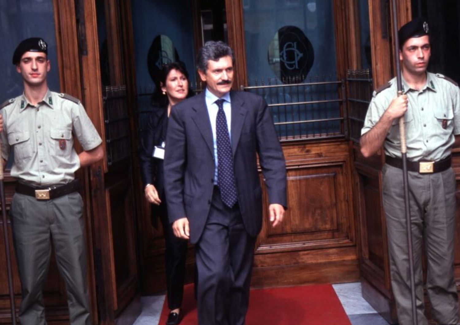 9 Ottobre 1998 Palazzo Chigi nella foto Massimo D'Alema