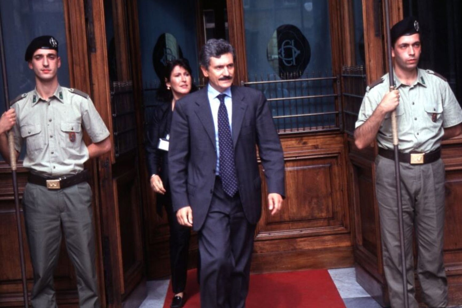 9 Ottobre 1998 Palazzo Chigi nella foto Massimo D'Alema