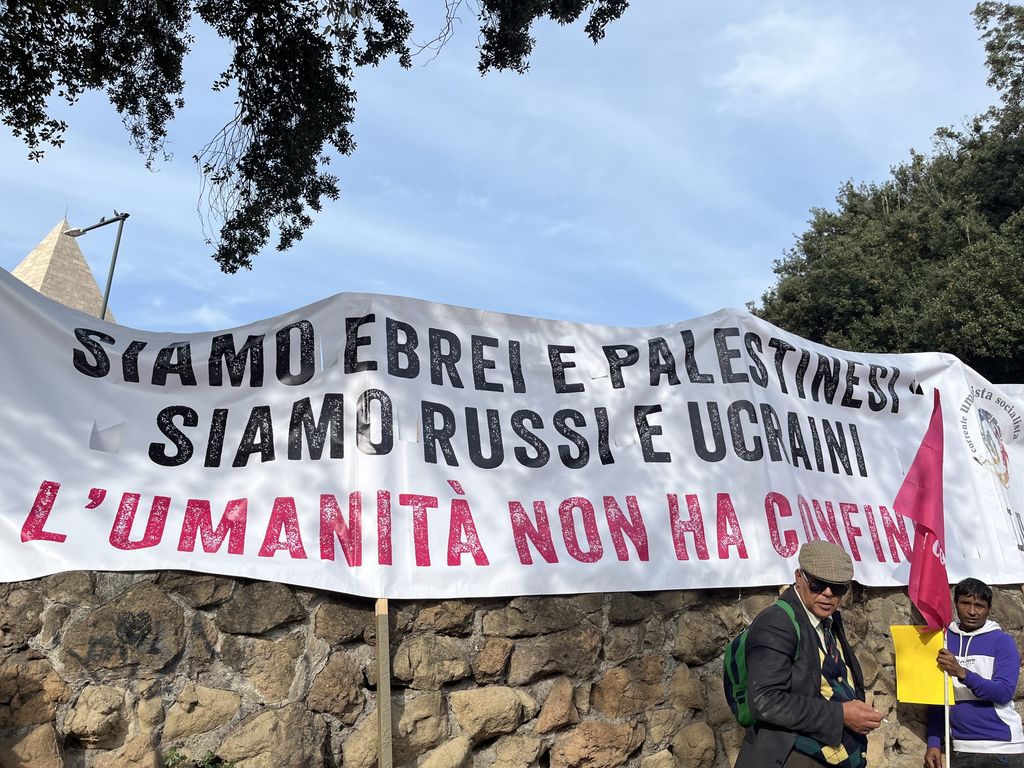 Corteo pacifisti a Roma