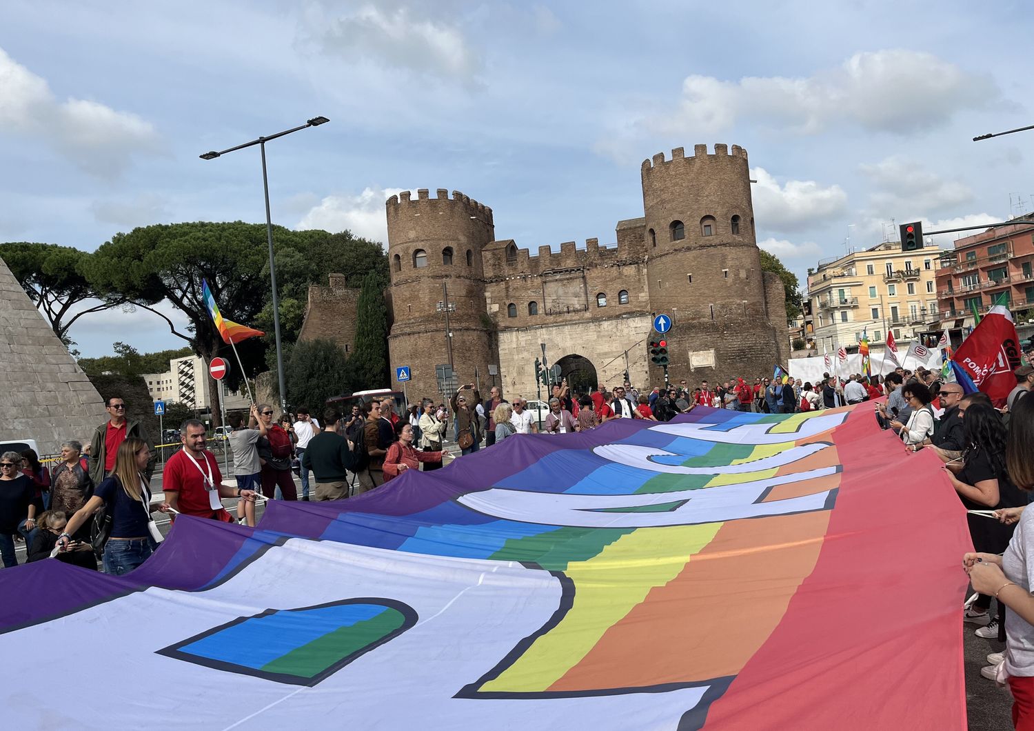 Corteo pacifisti a Roma