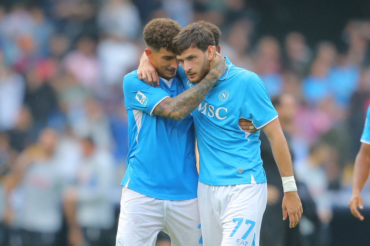 Il Napoli batte il Lecce 1-0