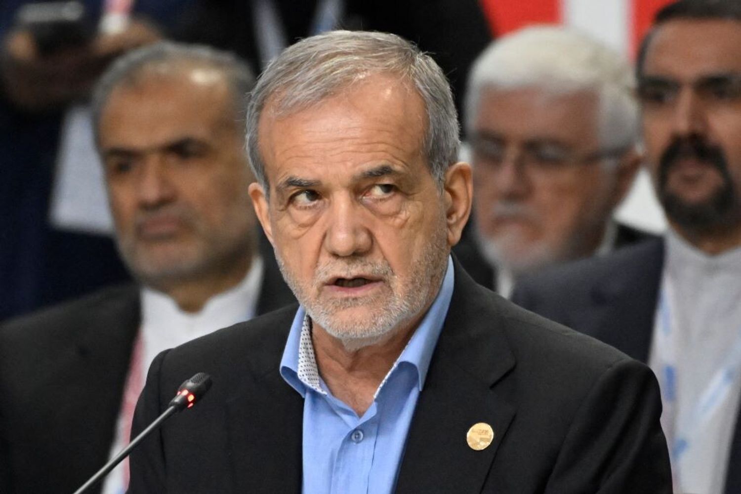 Il presidente iraniano Masoud Pezeshkian