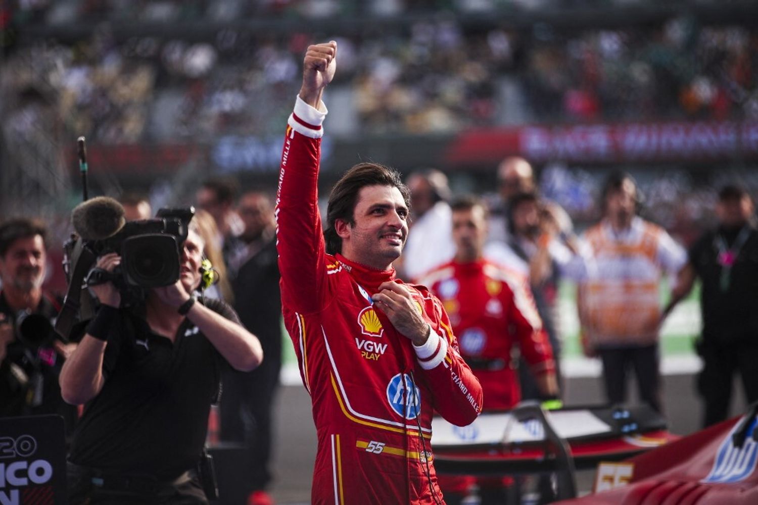 Gp MEssico, dominio Ferrari