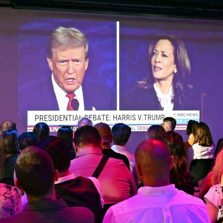 trump - harris