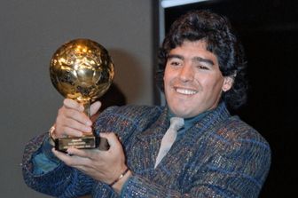 Pallone d’oro vinto da Maradona nel 1986