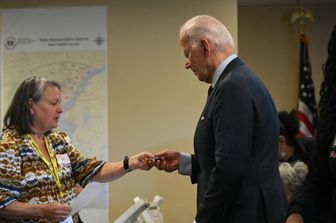 Biden vota nel Deleware