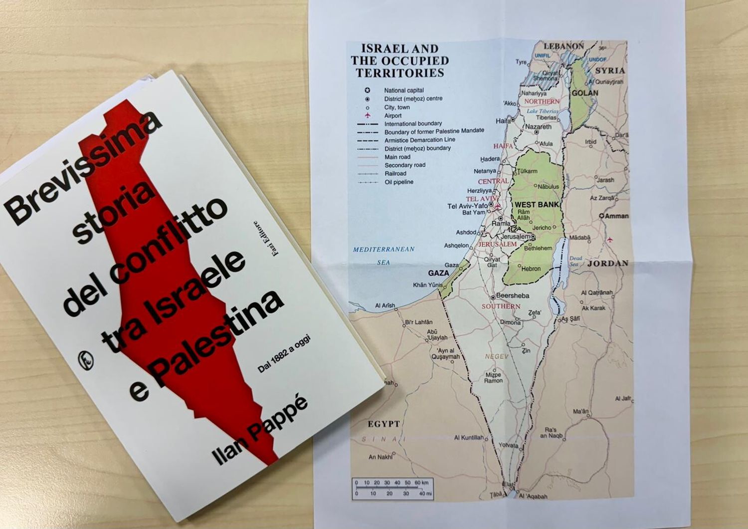 Libri lunga marcia Israele palestina