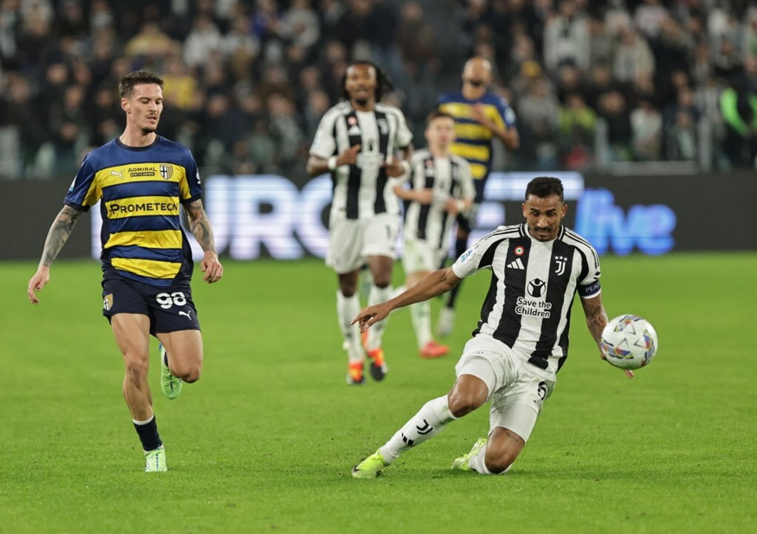 calcio juventus pareggia in casa con il parma