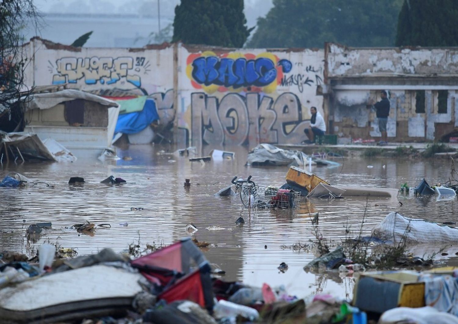 alluvione valencia spagna sotto choc cerca dispersi