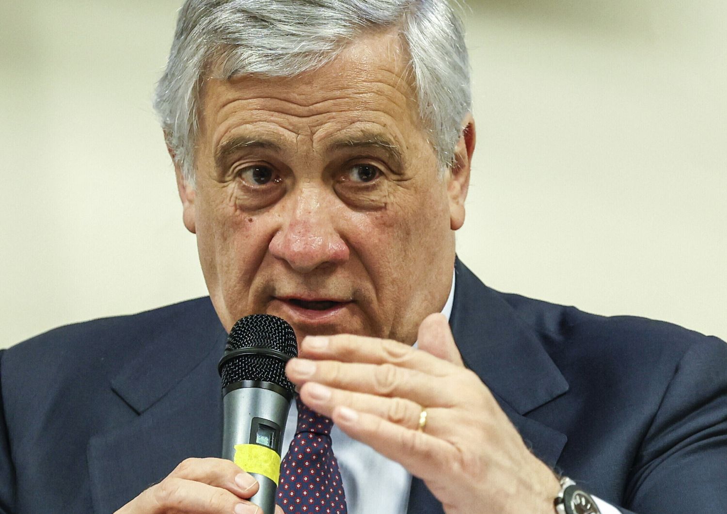 Il ministro degli Esteri Antonio Tajani