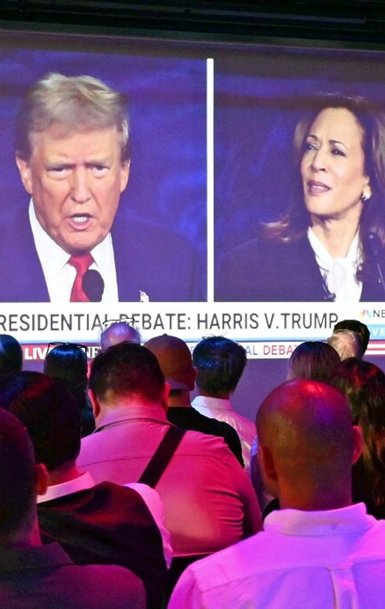 Dibattito con Kamala Harris