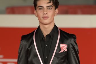 Samuele Carrino, protagonista de "Il ragazzo dai pantaloni rosa"