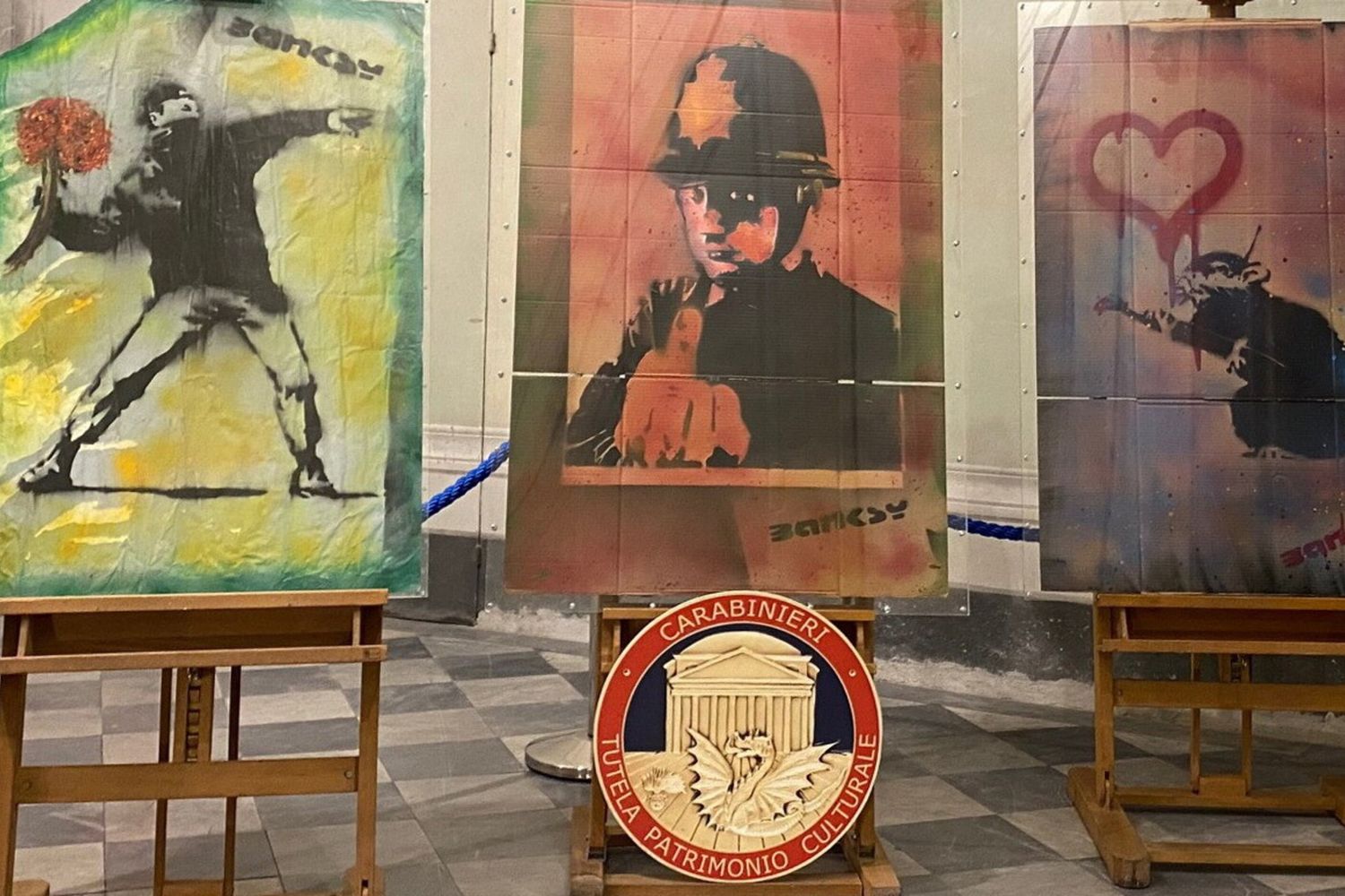 Operazione Cariatide - sequestrate 2100 opere d'arte false