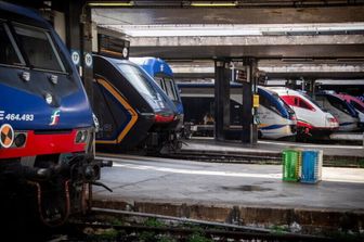 Sciopero treni alla stazione Termini a Roma