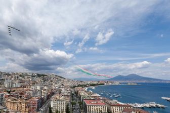 La vue sur le golfe de Naples