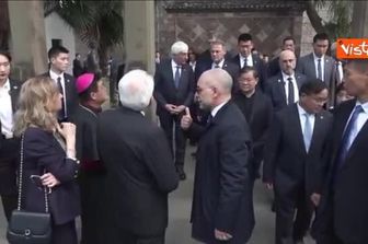 Mattarella visita in Cina il cimitero dei missionari cattolici