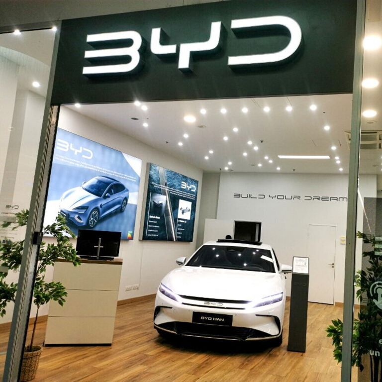 auto elettrica byd