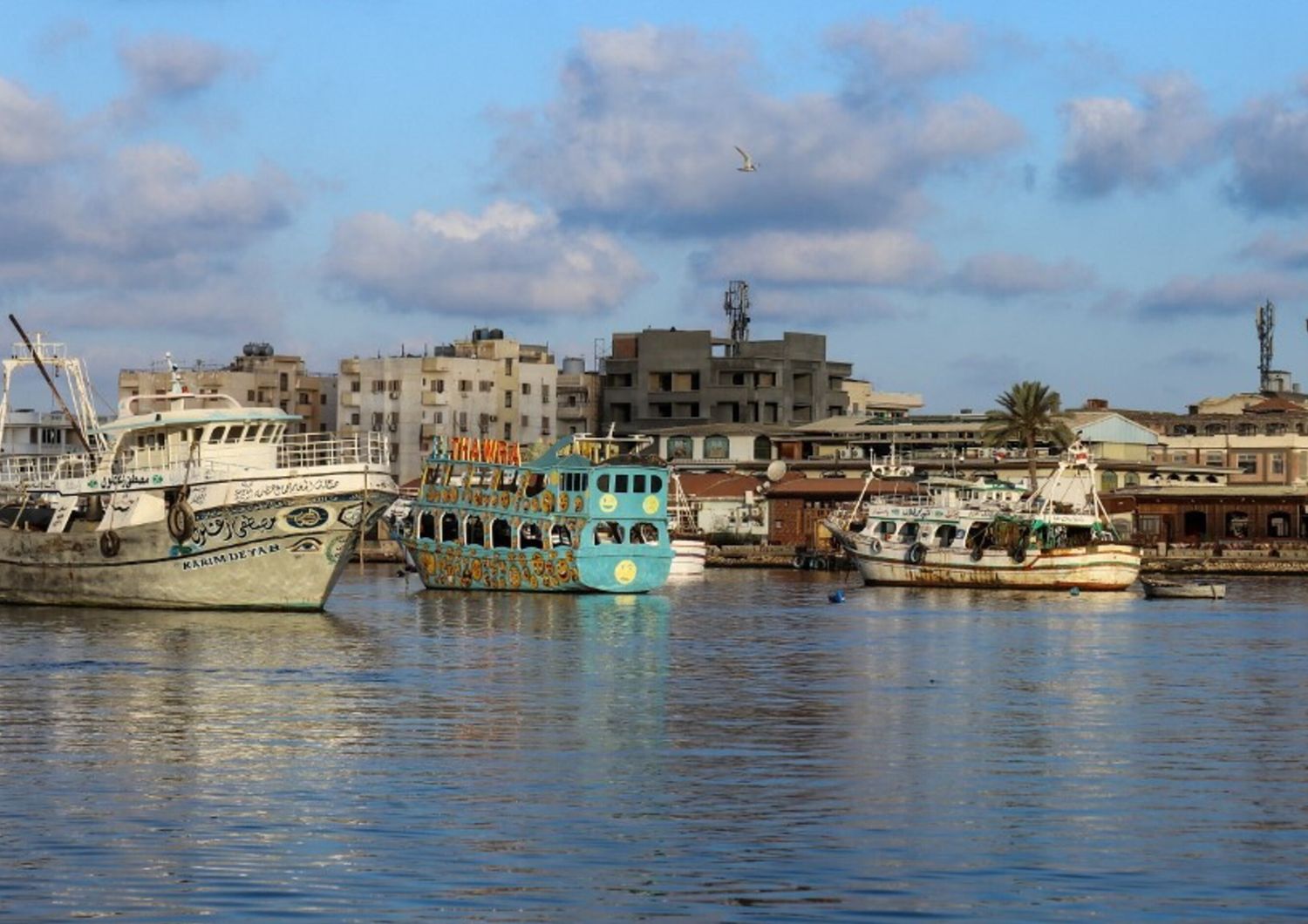 La ville d'Ezbet El-Borg, à Damiette, jouit d'une renommée mondiale dans les domaines de la pêche et de la construction navale