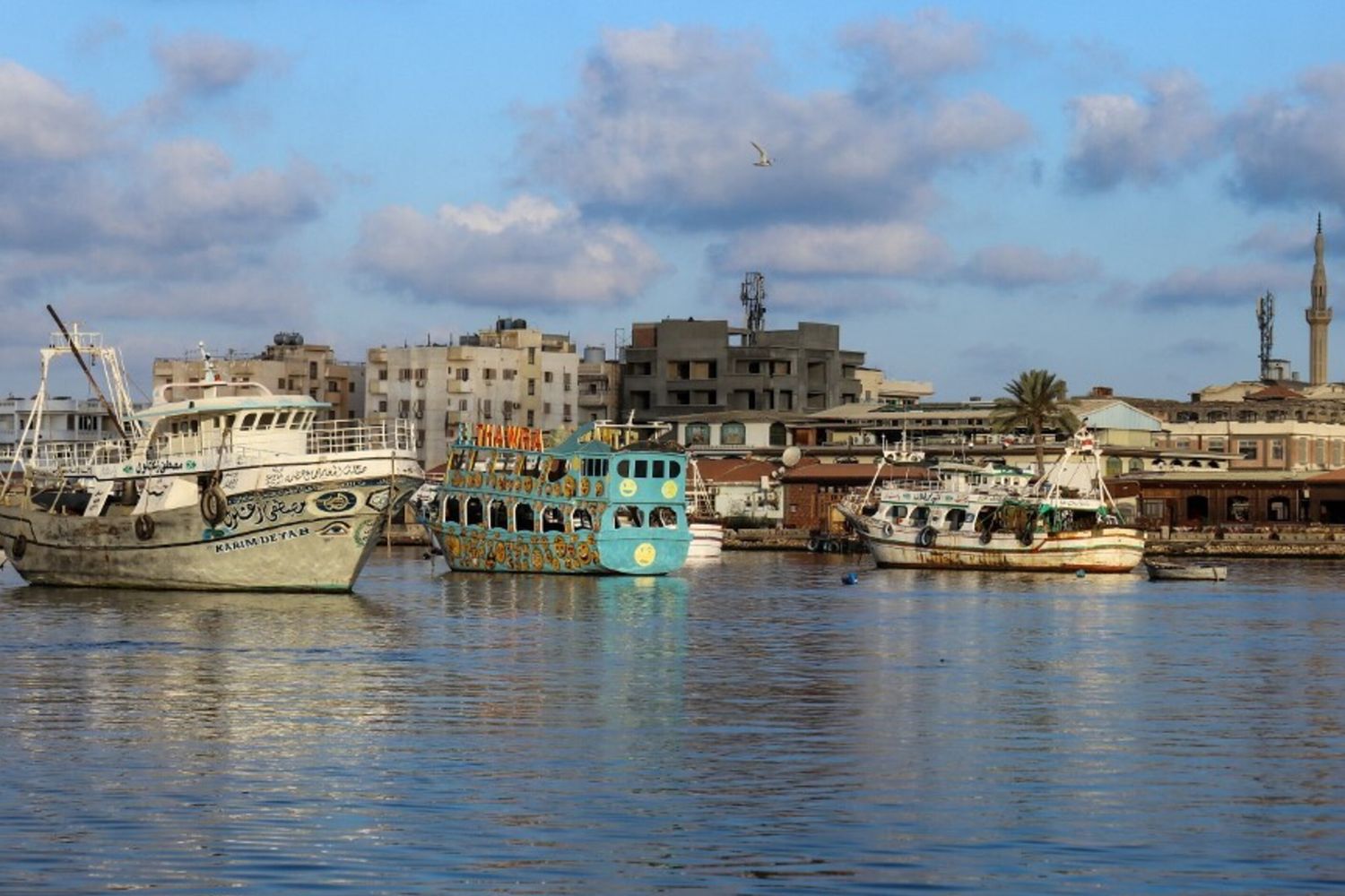 La ville d'Ezbet El-Borg, à Damiette, jouit d'une renommée mondiale dans les domaines de la pêche et de la construction navale