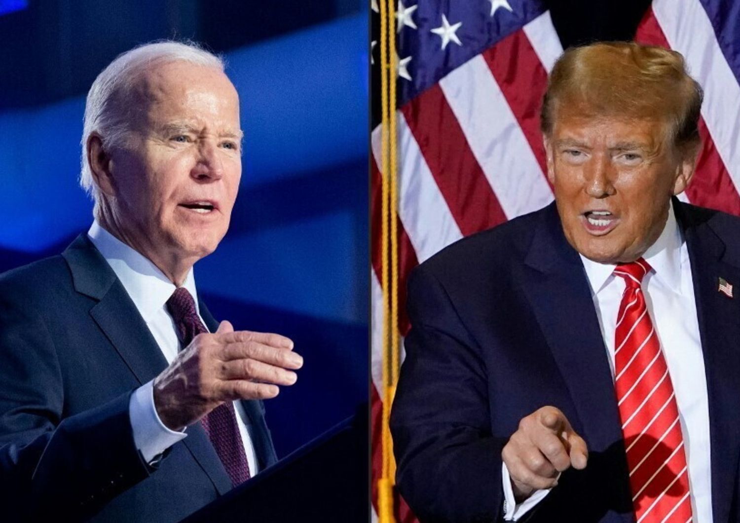 Joe Biden e Donald Trump