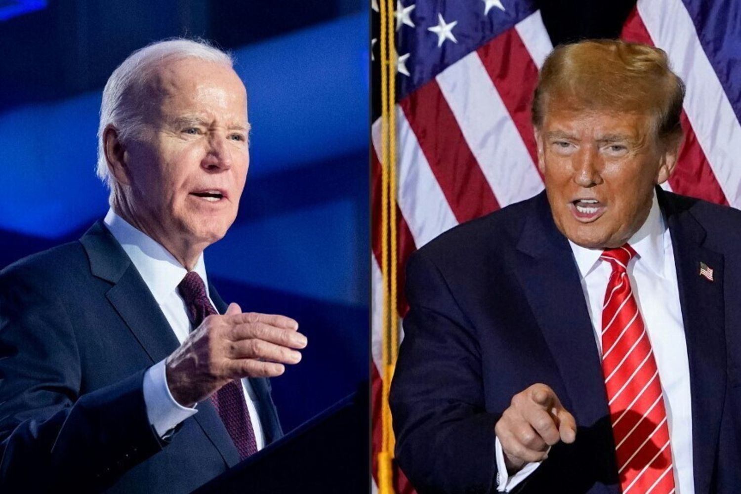 Joe Biden e Donald Trump