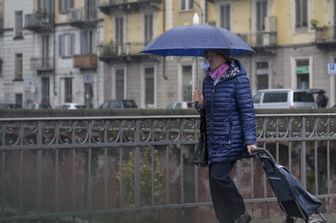 Maltempo, pioggia a Torino