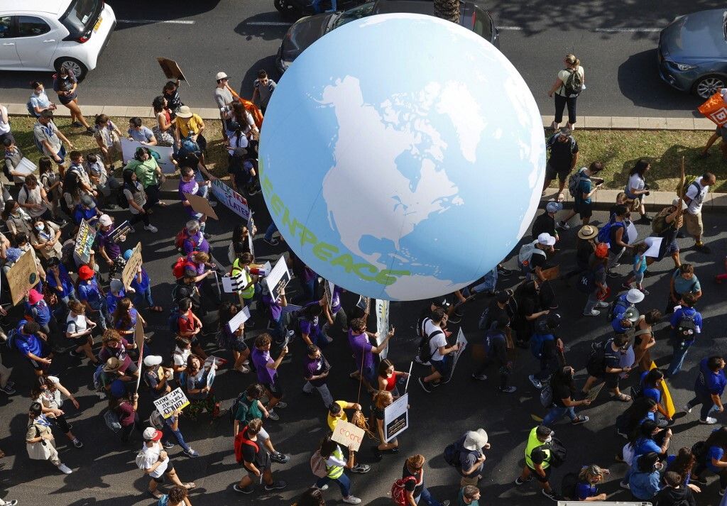 Les écologistes manifestent pour protéger la planète