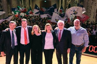 I leader del centrodestra a Perugia per Tesei