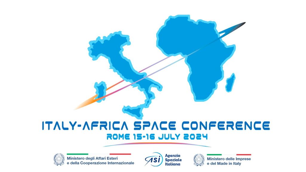 Conférence sur l'espace Italie-Afrique, 2024. Affiche