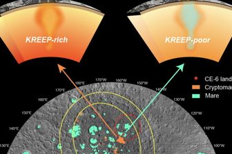 Sulla Luna c’erano vulcani attivi fino a 2,8 miliardi di anni fa