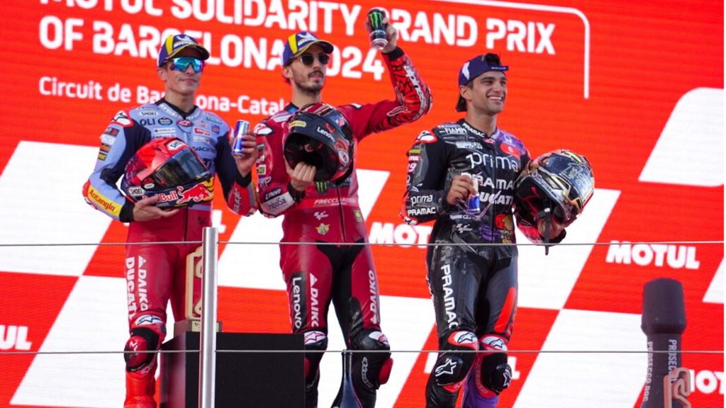 Bagnaia vince a Barcellona ma il campione del mondo è Martin. Pecco, "ho fatto degli errori"