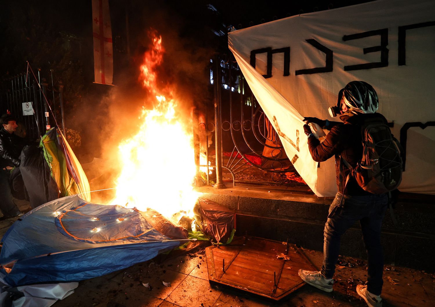 Proteste in Georgia