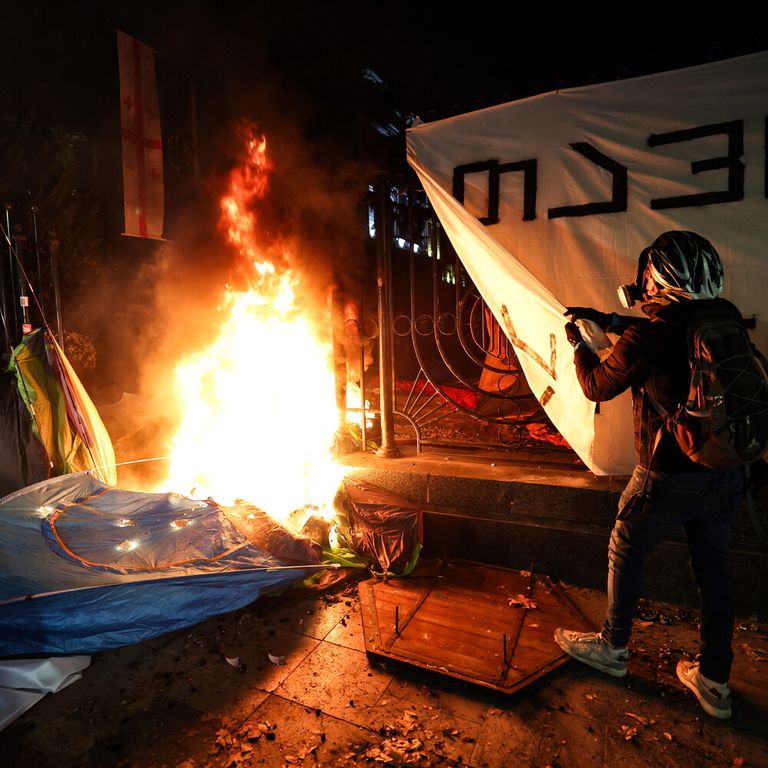 Proteste in Georgia