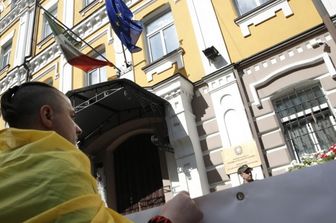 L'ambasciata italiana a Kiev