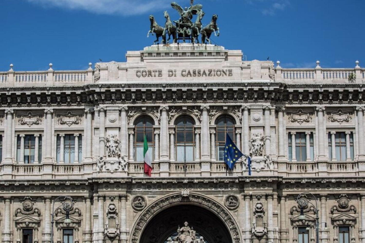 L'edificio della Corte di Cassazione a Roma