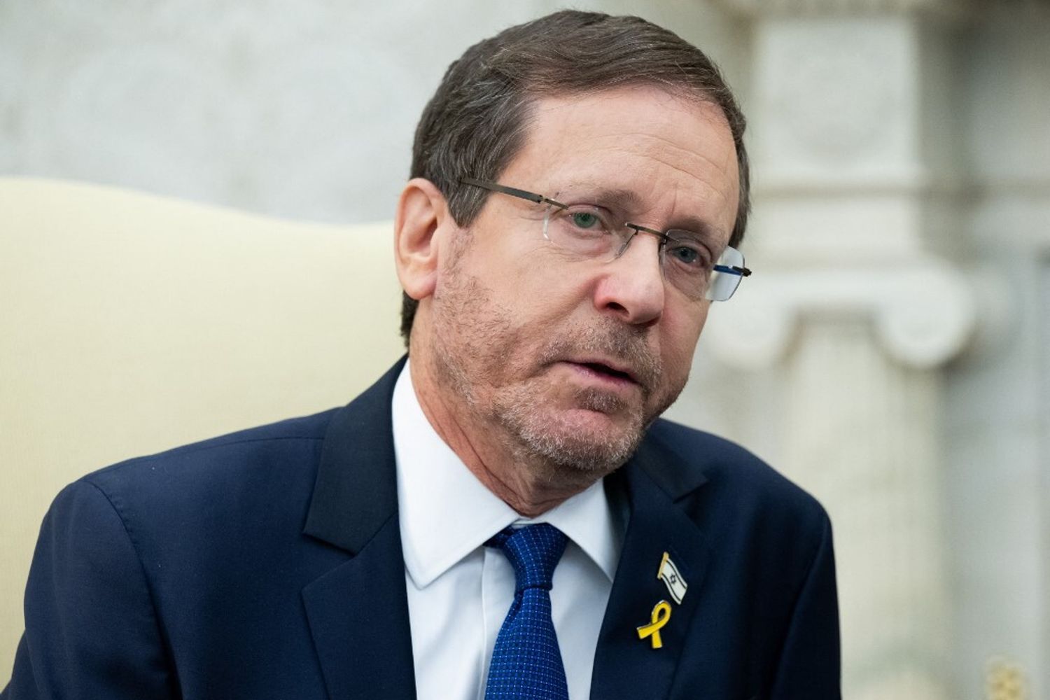 Il presidente israeliano Isaac Herzog