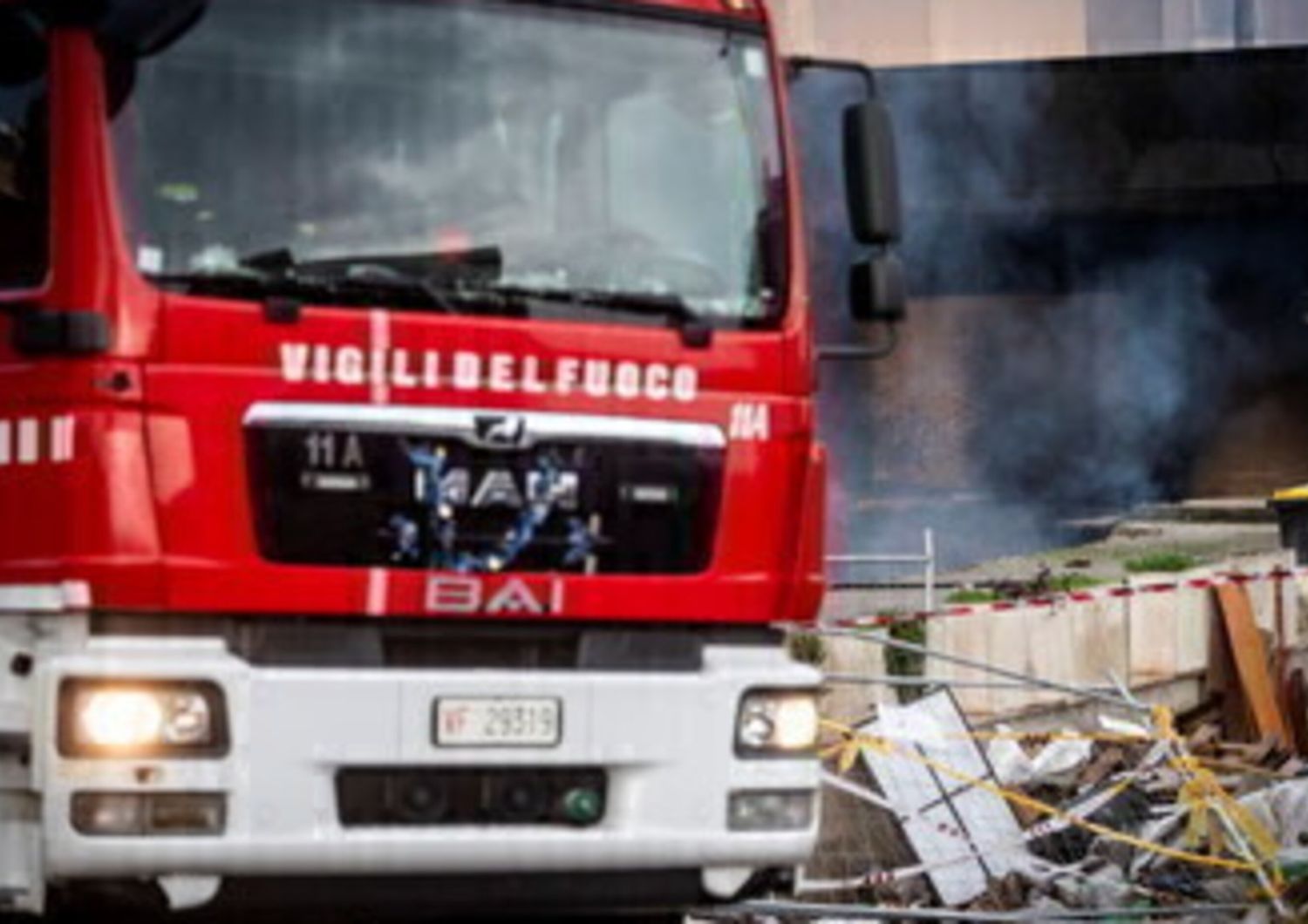 Camion Vigili del Fuoco