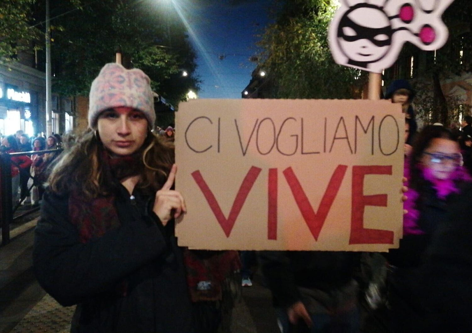 La manifestazione contro la violenza sulle donne&nbsp;