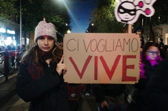 La manifestazione contro la violenza sulle donne&nbsp;