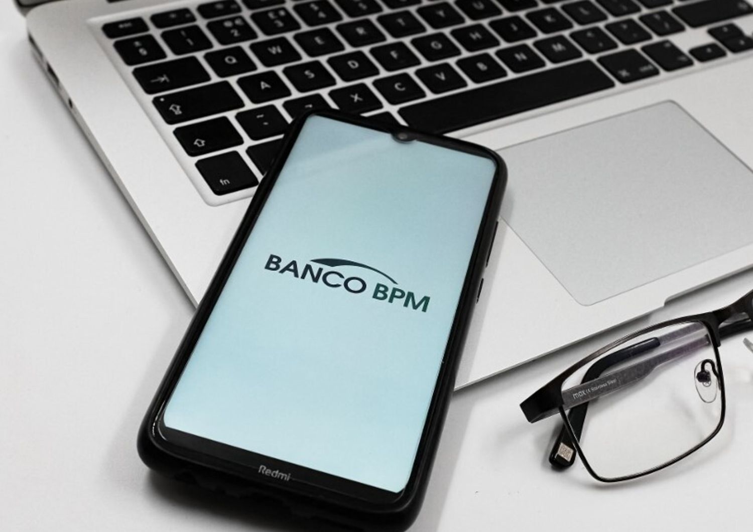 Il logo della banca Banco BPM visualizzato su uno smartphone