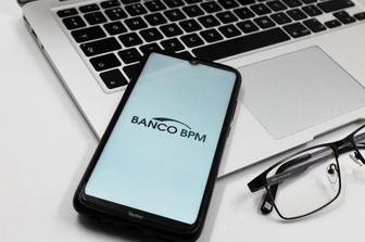 Il logo della banca Banco BPM visualizzato su uno smartphone