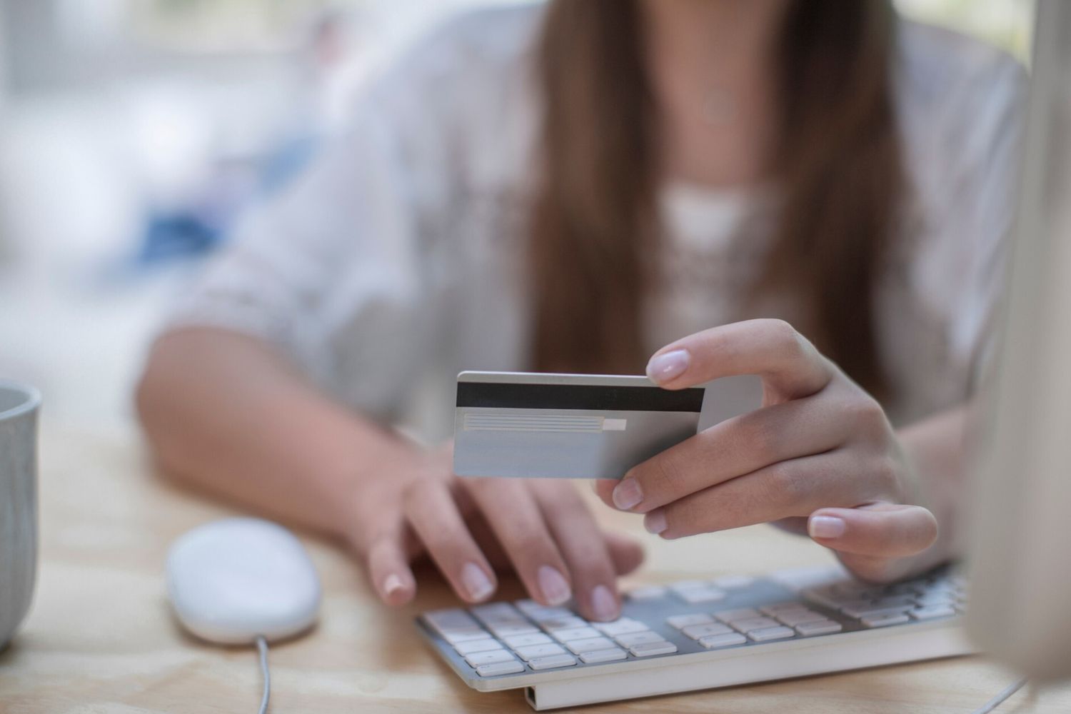 shopping online carta computer