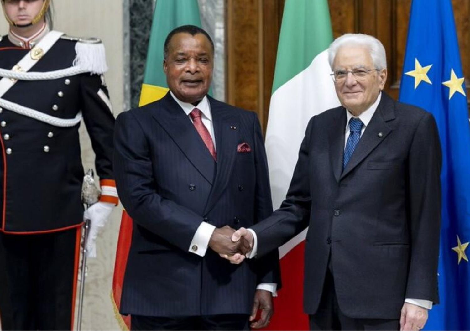 Sassou N'Guesso a Roma, l'Italia investe nel settore sanitario in Repubblica del Congo