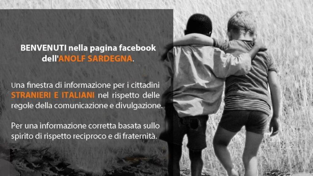 Anolf sardegna, il progetto riassunto nella pagina Facebook di Anolf